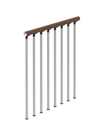Balaustra parapetto in kit per soppalco e scale