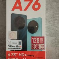 Smartphone nuovo ZTE A76 128 GB nero 