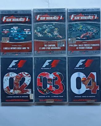 F1 SCHUMACHER E I MIGLIORI DUELLI F1 - 9 DVD