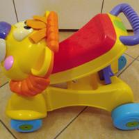 Leone cavalcabile Fisher Price