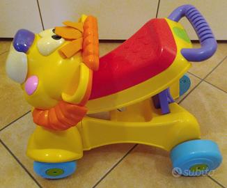Leone cavalcabile Fisher Price