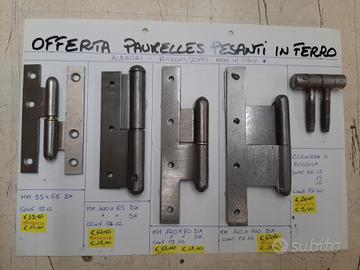 Cerniere paumelles in ferro