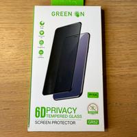 Vetro temprato protettivo privacy iPhone 16 Pro