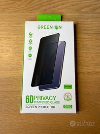 Vetro temprato protettivo privacy iPhone 16 Pro