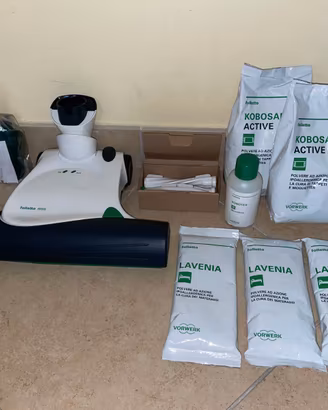 LOTTO DI ACCESSORI PER FOLLETTO VORWERK VK 150