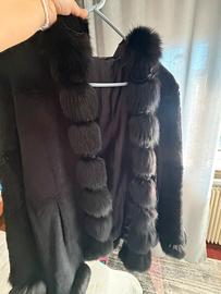 cappotto in vera pelliccia