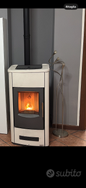 stufa a pellet Piazzetta, modello P158.
