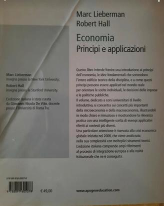 ECONOMIA principi e applicazioni 