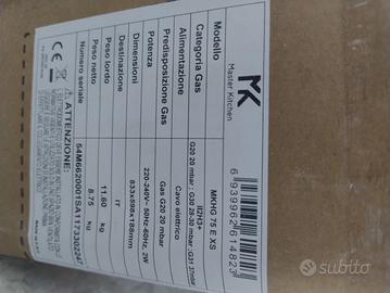 Piano cottura a gas Master Kitchen MKHG 75 E XS –