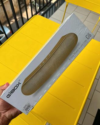 Cassa Bluetooth Portatile GiBox G6 Nuova Sigillata