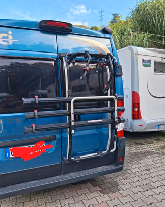Porta bicicletta per van Ducato Carry bike frame