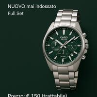 Casio Edifice EFV-610D-3CVUEF – Full Set – NUOVO