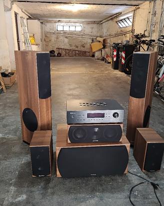 Sistema home cinema 5.1