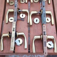 Coppie maniglie porte interne bronzo Complete