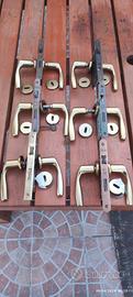 Coppie maniglie porte interne bronzo Complete