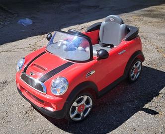 Auto elettrica per bambini - Mini Cooper S cabrio