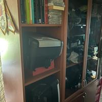 Doppia vetrina con cassetti