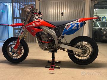 Honda crf 450 supermoto uso pista
