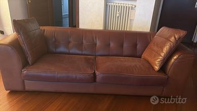 Divano in pelle