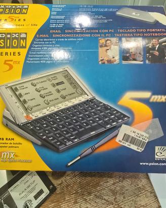 Psion plc 5mx palm top 1999 gold card custodia