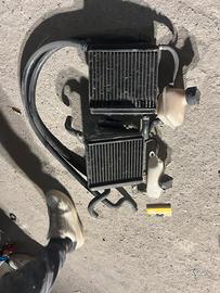 Impianto di raffreddamento a liquido aprilia sr 50