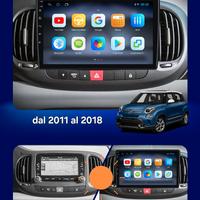 Radio FIAT 500L Android Auto ed Apple Carplay 