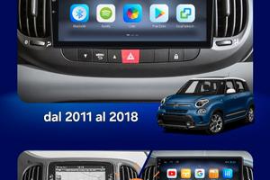 Radio FIAT 500L Android Auto ed Apple Carplay 