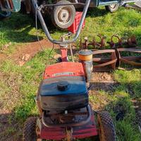 Motozappa 7 cv con zampette rulli e gomme