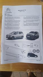 Barre portapacchi per Berlingo mod. M/XL