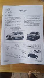 Barre portapacchi per Berlingo mod. M/XL