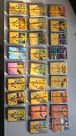 mazzetti da 30 carte pokemon per bambini