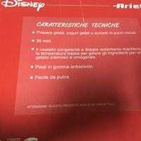 Macchina del gelato ariete x disney