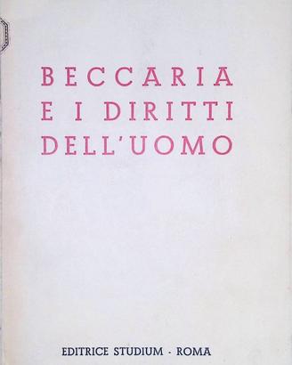 Beccaria e i diriti dell'uomo