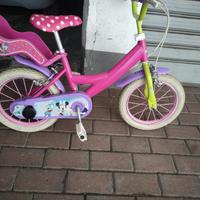 Bici bambina con ruote da 14