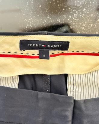 Pantalone Tommy Hilfiger blu elegante classico M