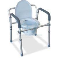 Sedia comoda WC in alluminio