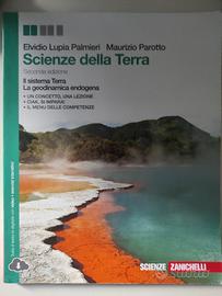 libro scolastico di scienze della terra 