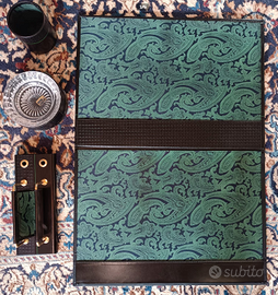 set scrivania vera pelle pieffe