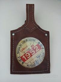 Portabollo Vespa anni 50