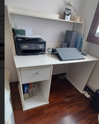 SCRIVANIA/POSTAZIONElavoroDESIGNmodernoLEGNObianco