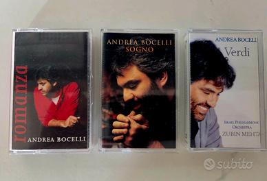 Cassette Andrea Bocelli anni 90 