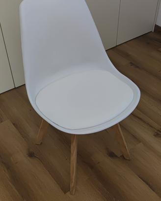  Sedie imbottite per sala da pranzo 