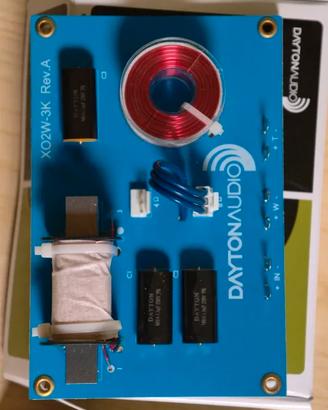 Crossover Dayton Audio 2 vie 12db 3000 Hz (coppia)