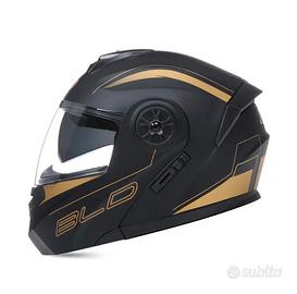 Casco per moto visiera classica