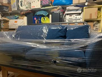 DIVANO 3 POSTI RIFODERATO E MESSO A NUOVO