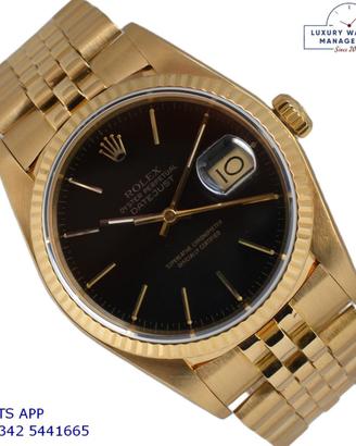 ROLEX  Datejust 16018 President black Full Set