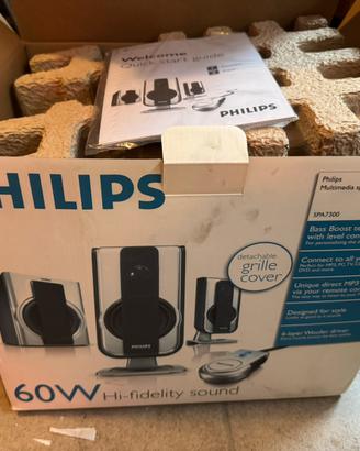 Philps spa7300 audio system subwoofer + diffusori