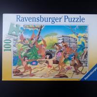 Puzzle Ravensburger 100 pezzi "Mowgli jungla"