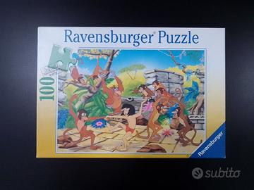 Puzzle Ravensburger 100 pezzi "Mowgli jungla"