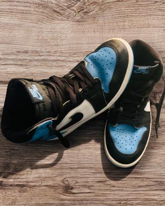 Air Jordan 1 retro High OG Obsidian/University Blu